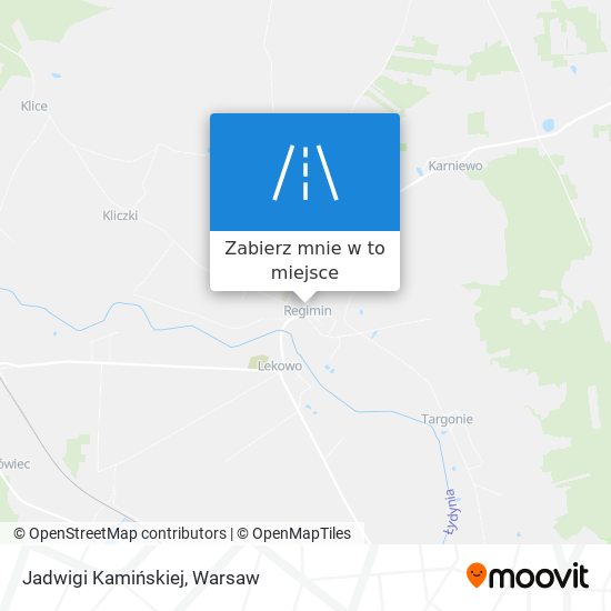 Mapa Jadwigi Kamińskiej