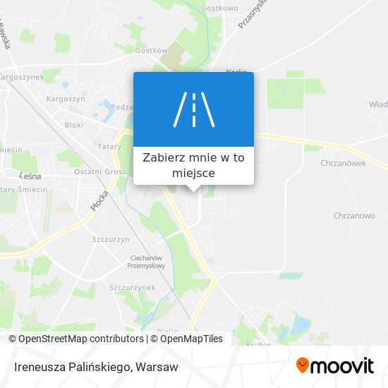 Mapa Ireneusza Palińskiego