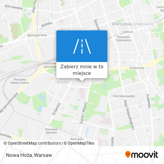 Mapa Nowa Hoża