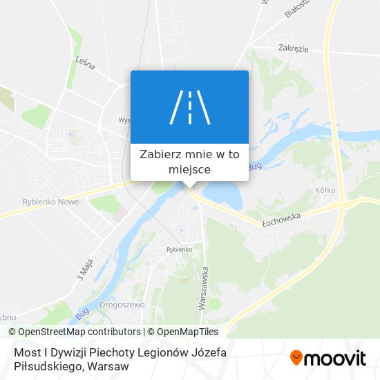 Mapa Most I Dywizji Piechoty Legionów Józefa Piłsudskiego