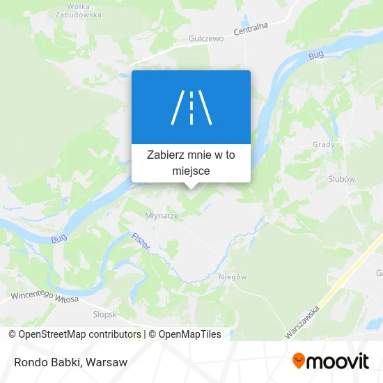 Mapa Rondo Babki