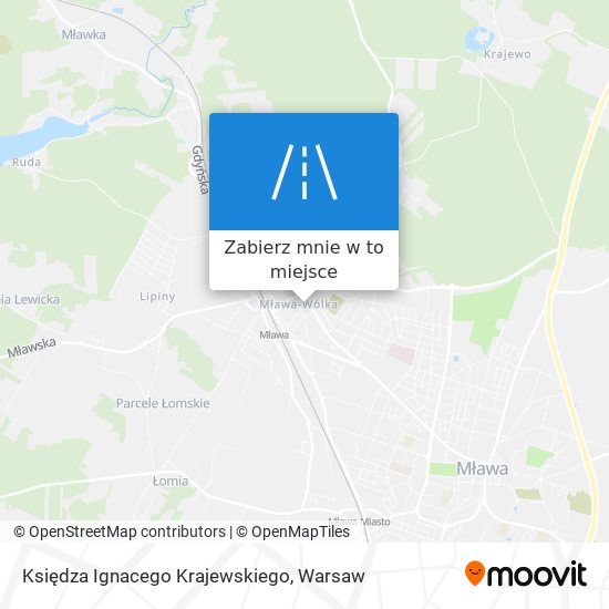 Mapa Księdza Ignacego Krajewskiego