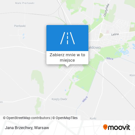 Mapa Jana Brzechwy