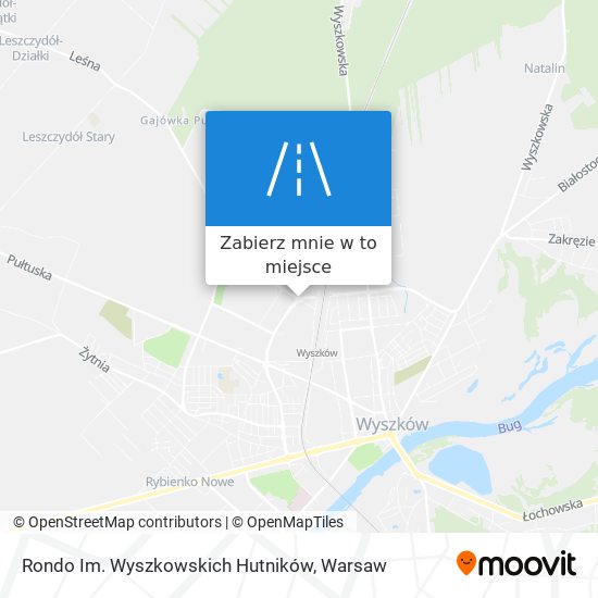 Mapa Rondo Im. Wyszkowskich Hutników