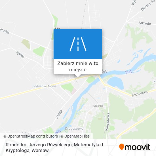 Mapa Rondo Im. Jerzego Różyckiego, Matematyka I Kryptologa