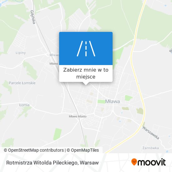 Mapa Rotmistrza Witolda Pileckiego