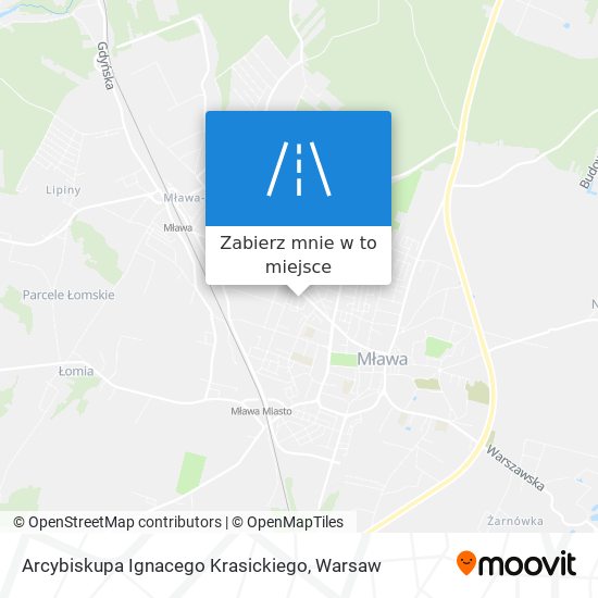 Mapa Arcybiskupa Ignacego Krasickiego