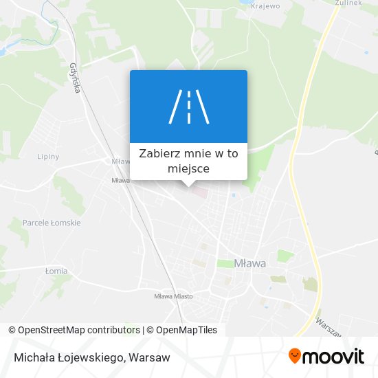 Mapa Michała Łojewskiego