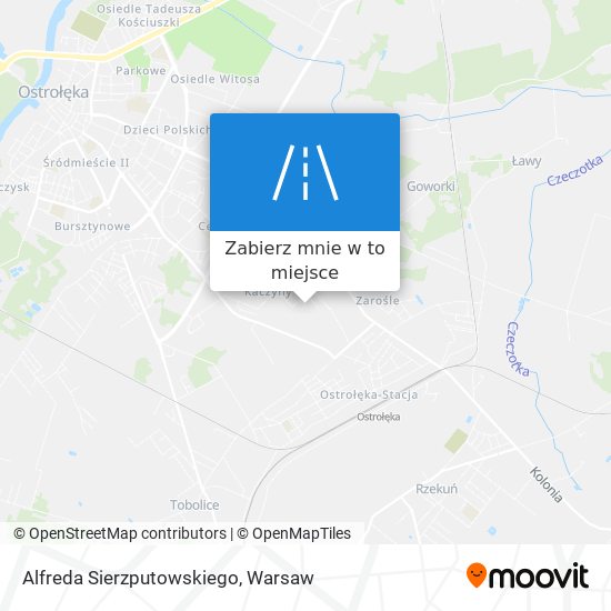 Mapa Alfreda Sierzputowskiego