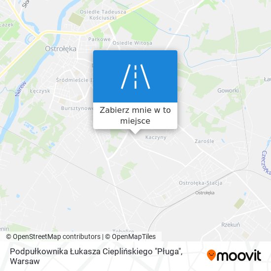 Mapa Podpułkownika Łukasza Cieplińskiego "Pługa"