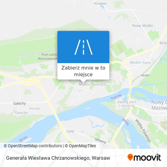 Mapa Generała Wiesława Chrzanowskiego