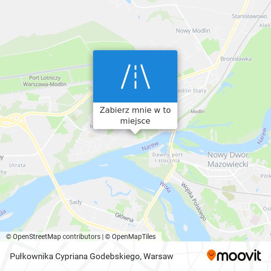 Mapa Pułkownika Cypriana Godebskiego