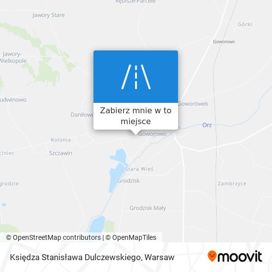 Mapa Księdza Stanisława Dulczewskiego