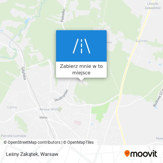 Mapa Leśny Zakątek