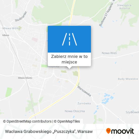 Mapa Wacława Grabowskiego „Puszczyka”