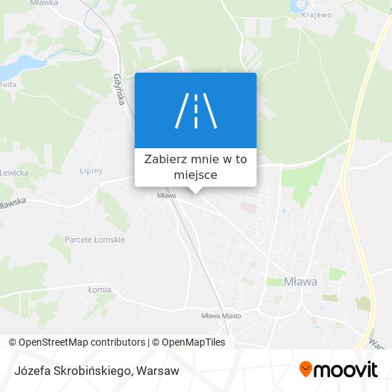 Mapa Józefa Skrobińskiego