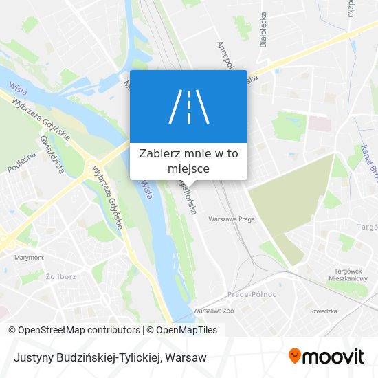 Mapa Justyny Budzińskiej-Tylickiej