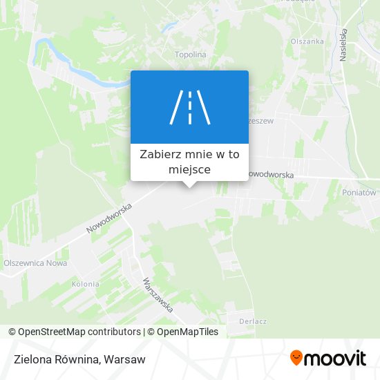 Mapa Zielona Równina