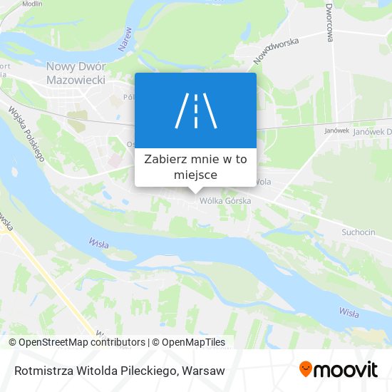 Mapa Rotmistrza Witolda Pileckiego