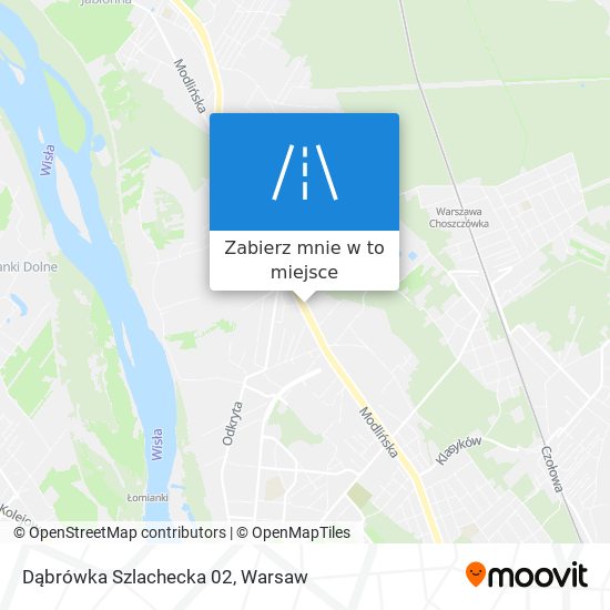 Mapa Dąbrówka Szlachecka 02