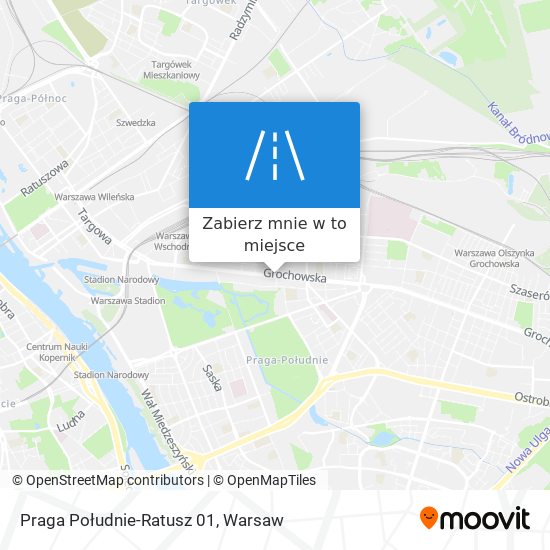 Mapa Praga Południe-Ratusz 01