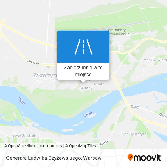 Mapa Generała Ludwika Czyżewskiego