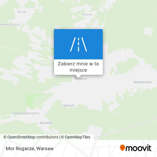 Mapa Mor Rogacze