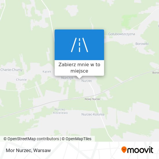 Mapa Mor Nurzec