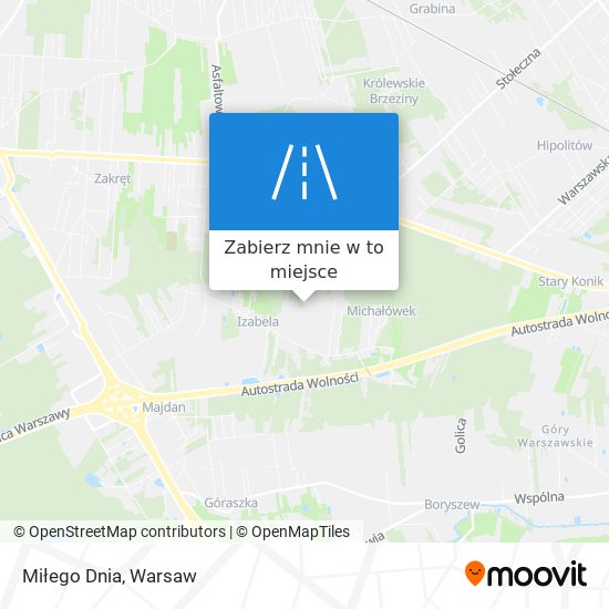 Mapa Miłego Dnia