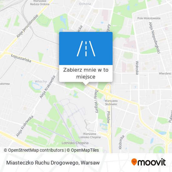 Mapa Miasteczko Ruchu Drogowego