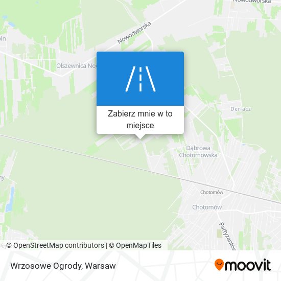 Mapa Wrzosowe Ogrody