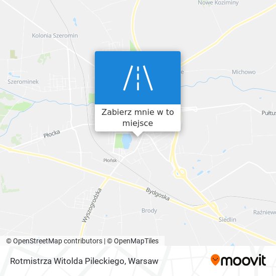 Mapa Rotmistrza Witolda Pileckiego