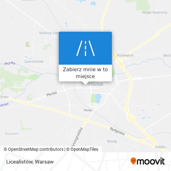 Mapa Licealistów