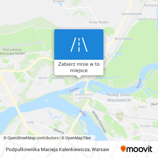 Mapa Podpułkownika Macieja Kalenkiewicza