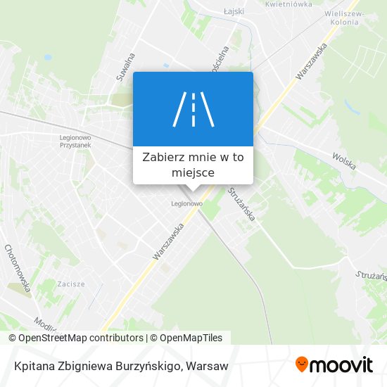 Mapa Kpitana Zbigniewa Burzyńskigo