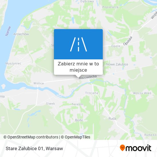 Mapa Stare Załubice 01