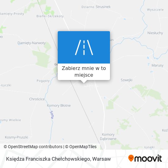 Mapa Księdza Franciszka Chełchowskiego