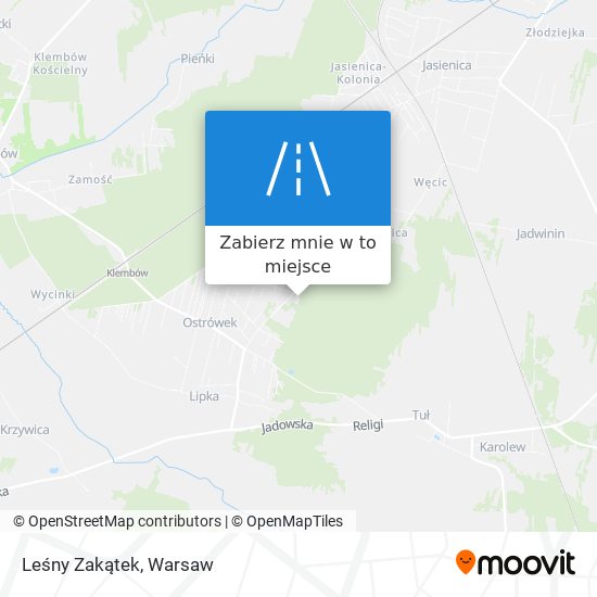 Mapa Leśny Zakątek