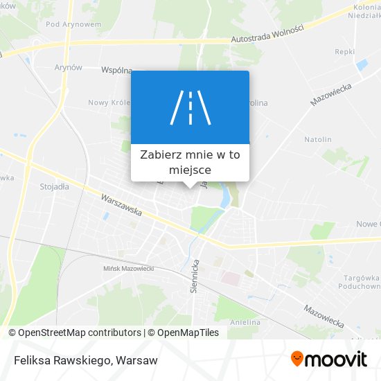 Mapa Feliksa Rawskiego