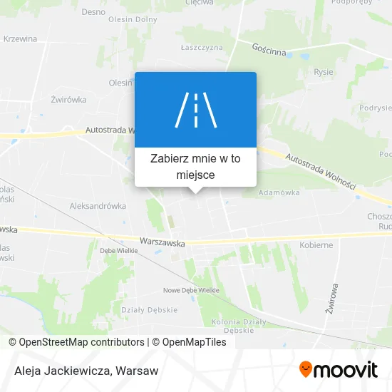 Mapa Aleja Jackiewicza