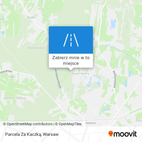 Mapa Parcela Za Kaczką