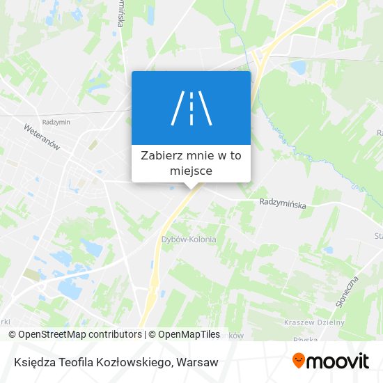 Mapa Księdza Teofila Kozłowskiego