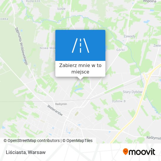 Mapa Liściasta