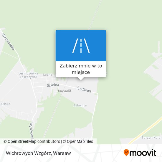 Mapa Wichrowych Wzgórz