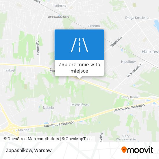 Mapa Zapaśników