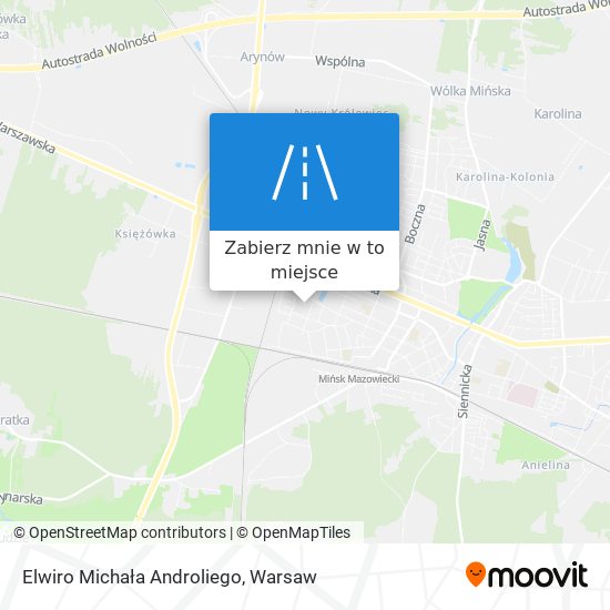 Mapa Elwiro Michała Androliego