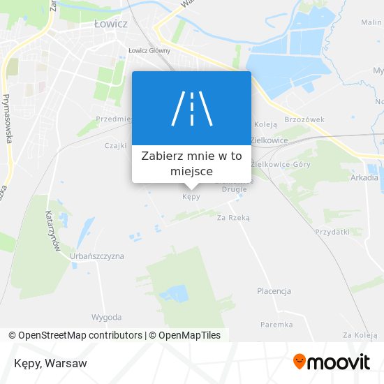 Mapa Kępy