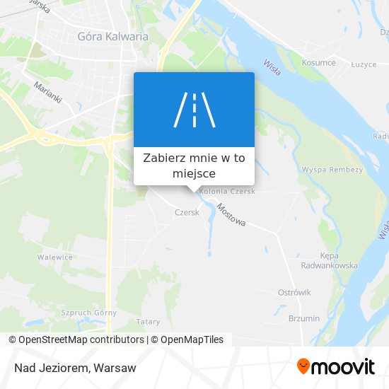 Mapa Nad Jeziorem