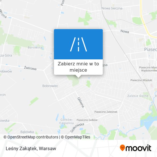 Mapa Leśny Zakątek