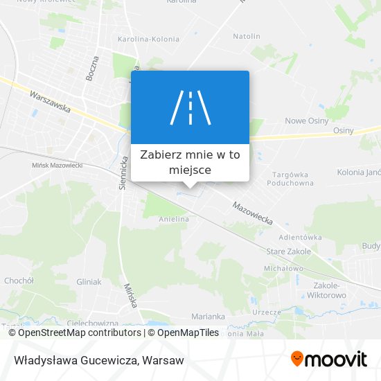 Mapa Władysława Gucewicza